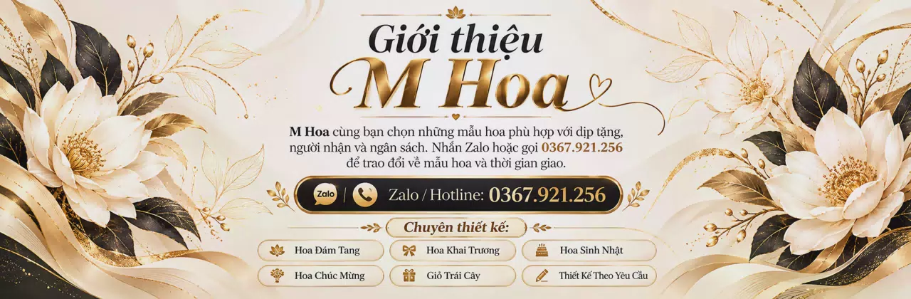 Ảnh bìa Shop hoa tươi Tiền Giang - Gói ghém những lời muốn gửi